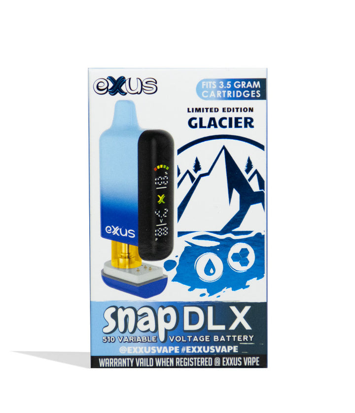 Glacier Exxus Vape Snap DLX 510 Voltage Battery box on white background