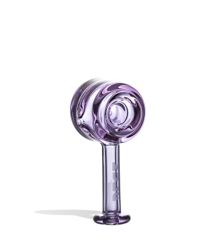 Purple Wulf Mods Gavel Hand Pipe Angle View on White Background