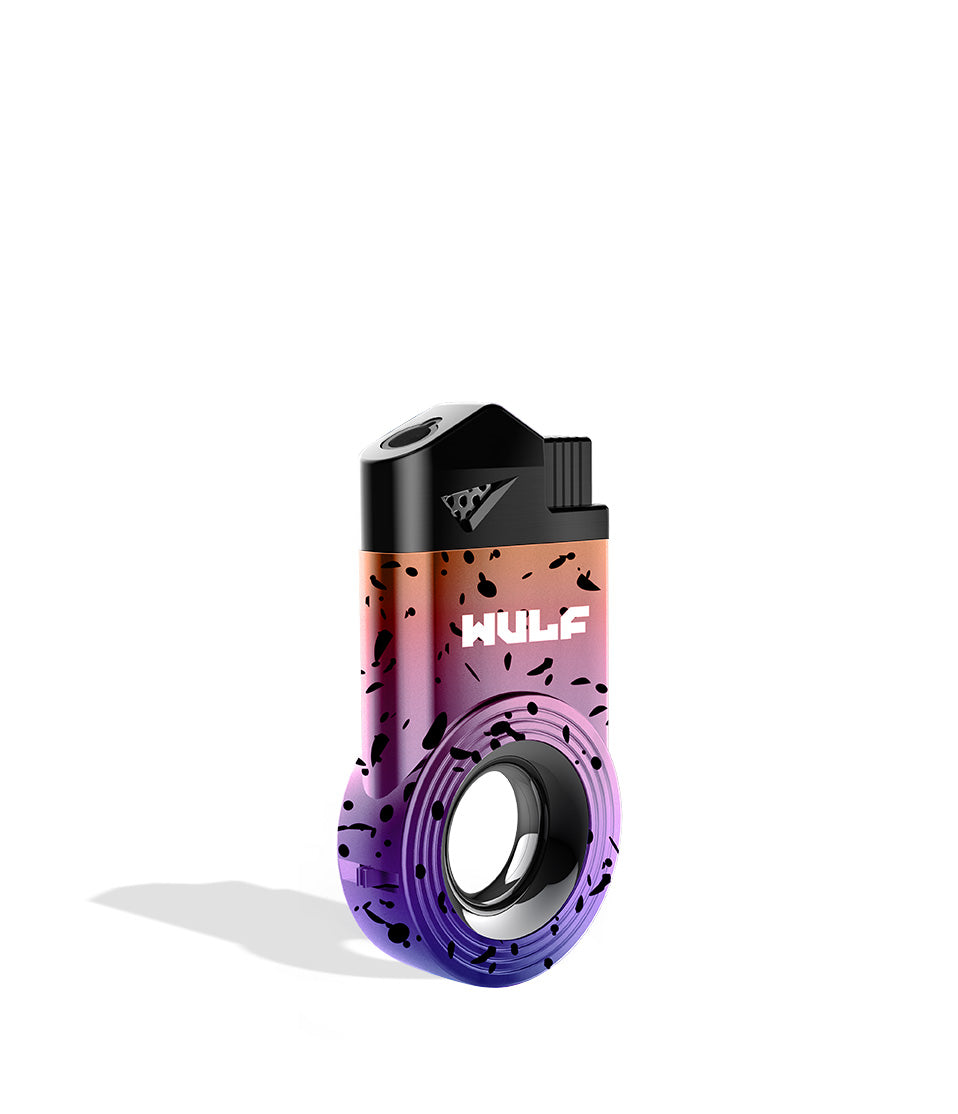 Full Color Spatter Wulf Mods Vert Inverted Torch on white background