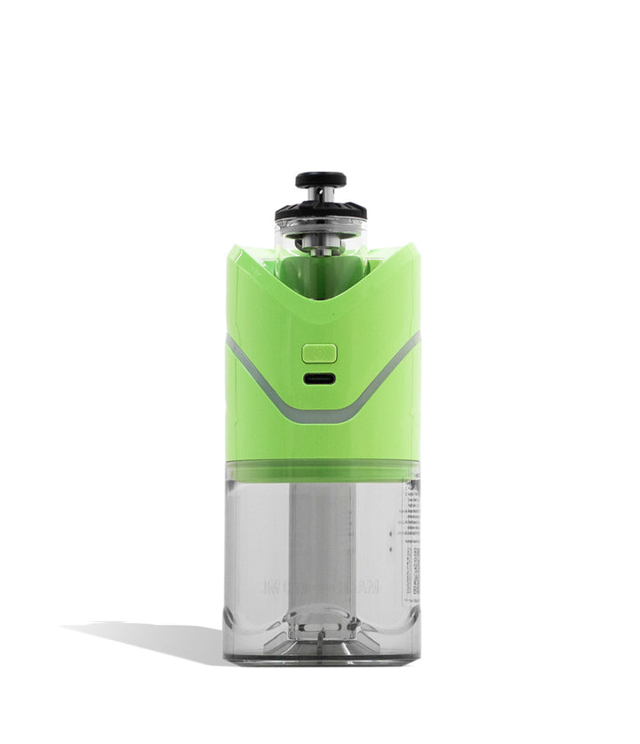 Green back view Yocan iCan E-Rig Vaporizer on white background