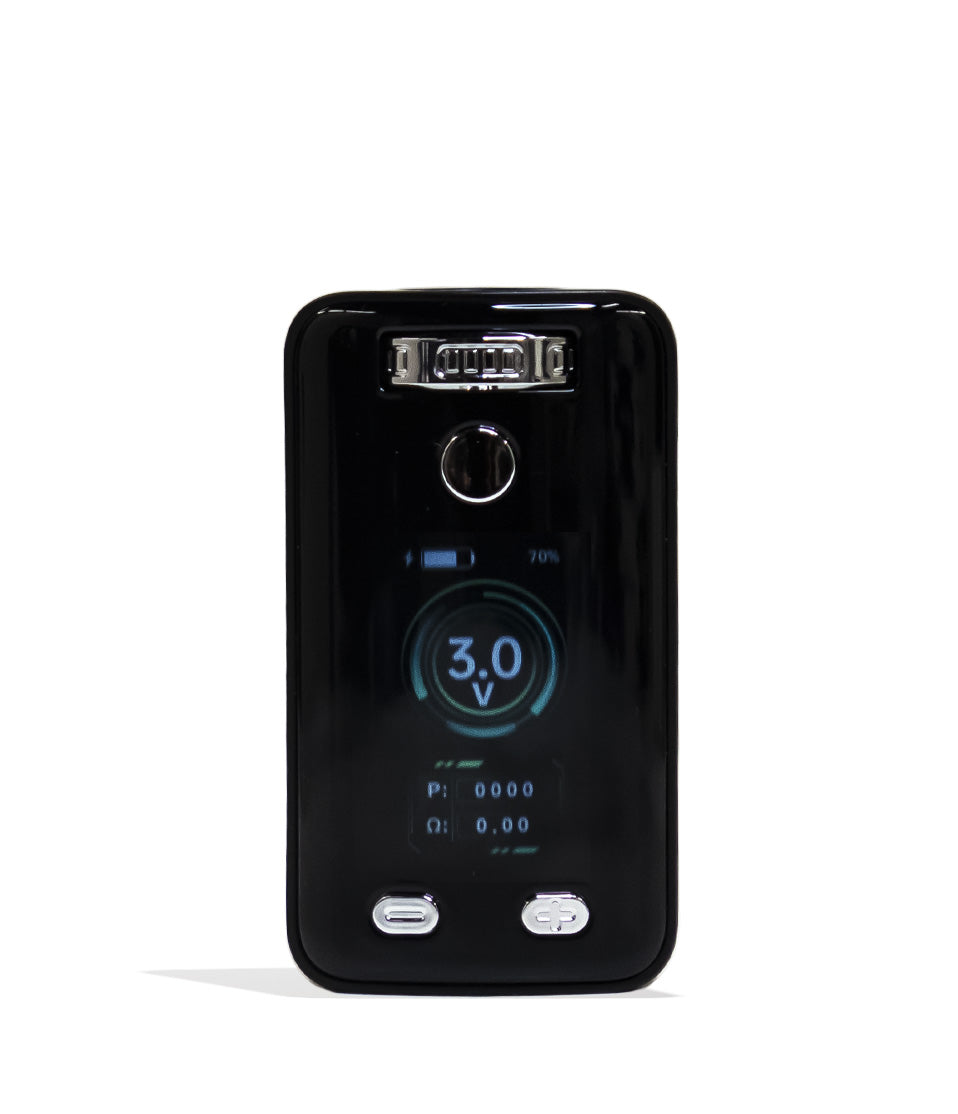 Black Yocan UNI 3.0 Universal Variable Voltage Battery Front View on White Background